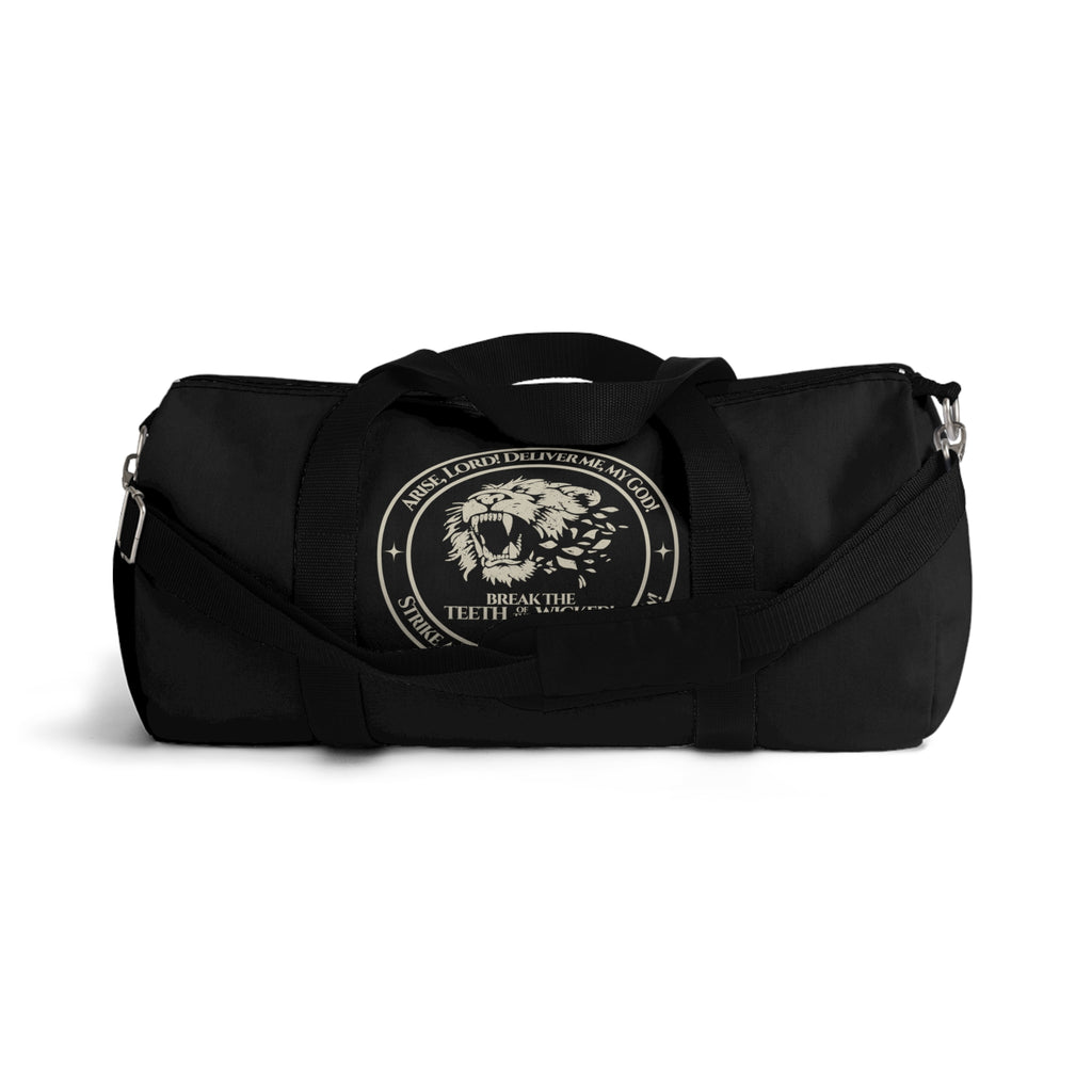 Psalm 3:7 Fitness Duffel Bag