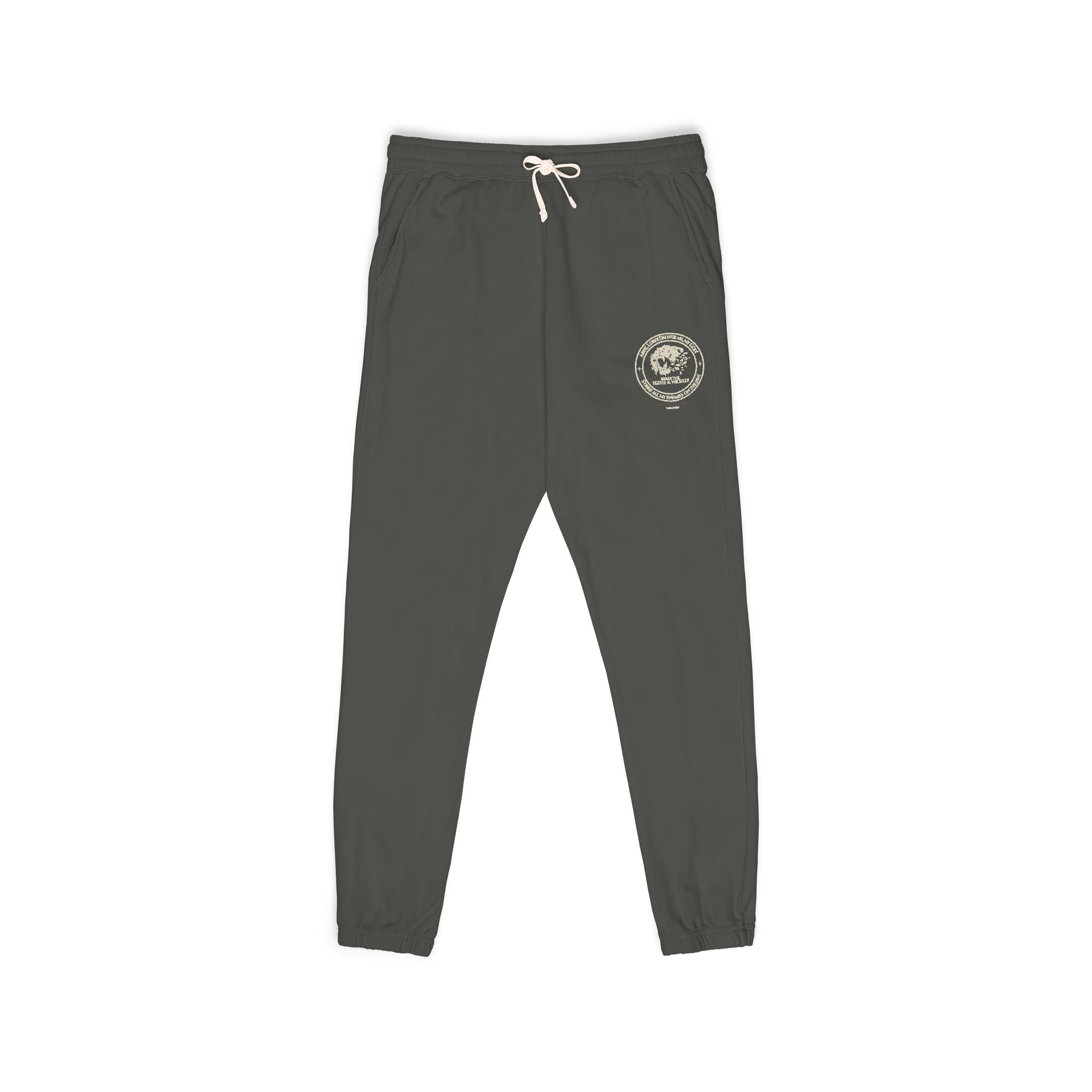 Break The Teeth — Retro Crest Fleece Sweatpants