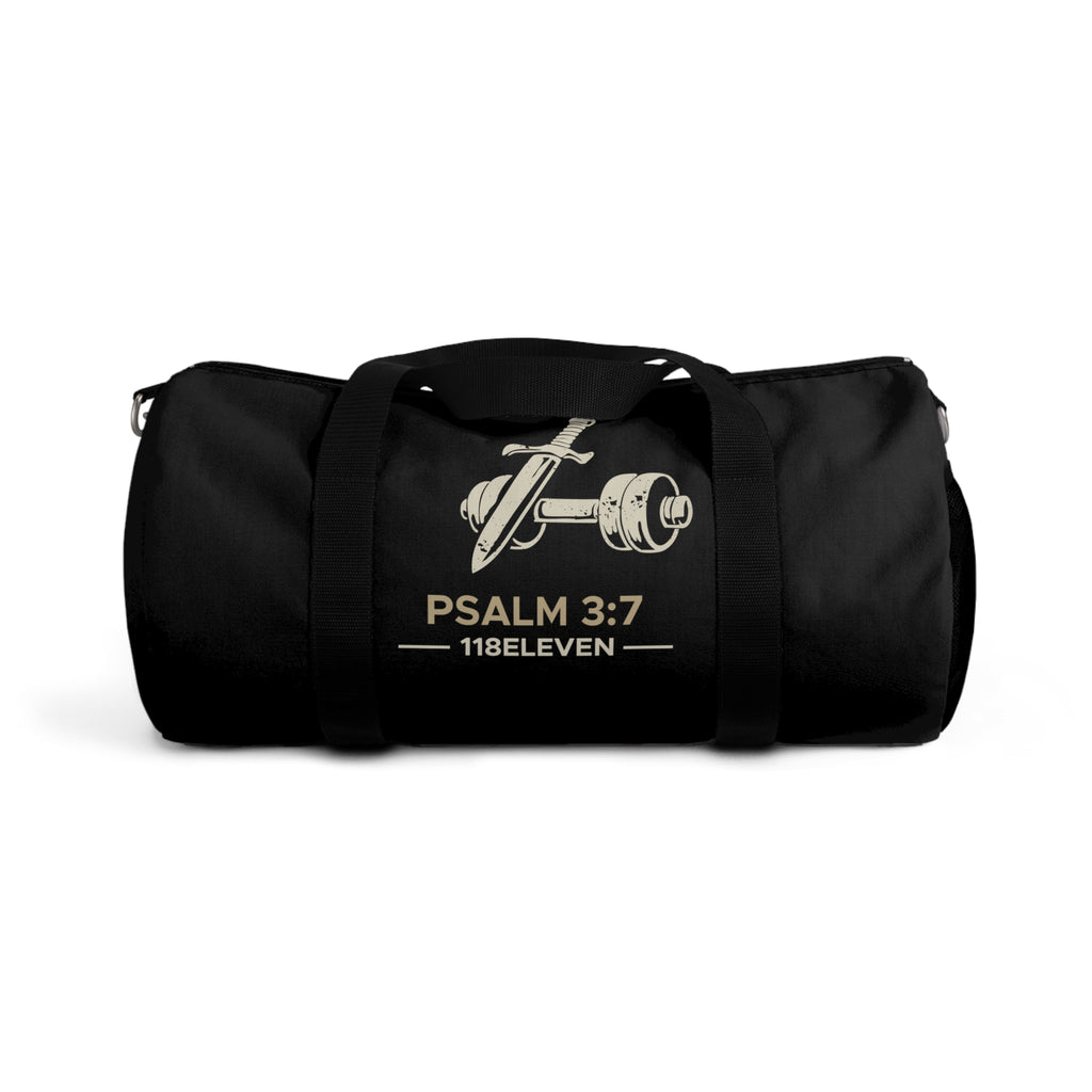 Psalm 3:7 Fitness Duffel Bag